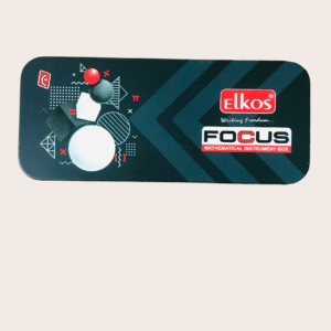 ELKOS, FOCUS MATHEMATICAL INSTRUMENT BOX, PACK OF 1U