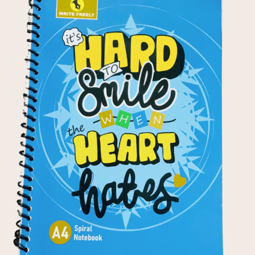 A4 SIZE SIPIRAL COPY, 200 PAGES