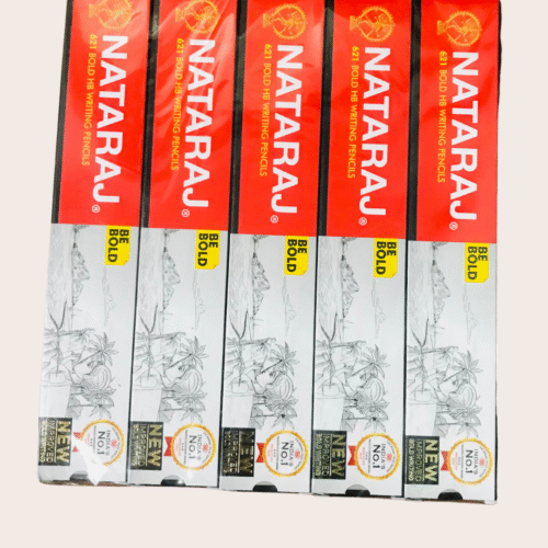 NATRAJ DARK BOLD PENCIL,  PACK OF 5,  50 UNITS