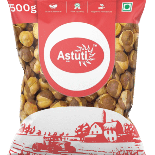 ASTUTI ROASTED CHANA | 500GM| SORTEX, PREMIUM, FINE QUALITY