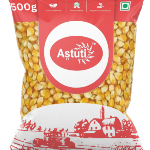 ASTUTI MAKKA | 500GM| SORTEX, PREMIUM, FINE QUALITY